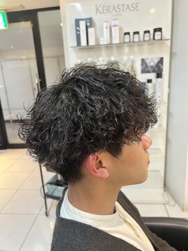 アイズ 海老名(AIZU) 波巻きツイストスパイラルパーマ 波巻きパーマ スパイラル