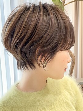 カルナ バイ エルモ(calna by ELMO) calna by ELMO/ショートボブ/ハンサムショート/丸みショート