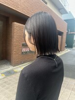イオエ 元町(ioe) 黒髪/グレーベージュ/レイヤーロング/アッシュカラー/髪質改善