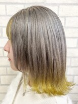 ヘアークリアー せんげん台&nbsp;おしゃれ大人のデザインカラー 裾カラー アッシュベージュ 韓国