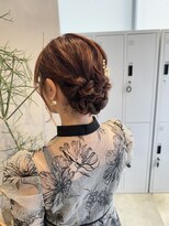 エイト ヘアサロン 渋谷本店(EIGHT)&nbsp;ふんわりシニヨン♪