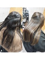 ヘアテリア リュウ 大塚(hair teria ryu) 縮毛矯正/髪質改善/シルキーストレート/艶カラー
