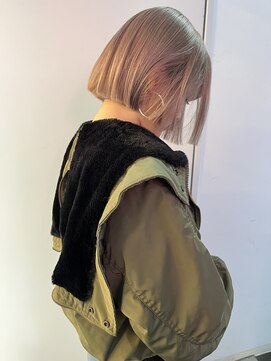 天神美容室 ケアブリーチカットトリートメント