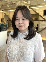 7(nana)&nbsp;レイヤーカット×ベージュ