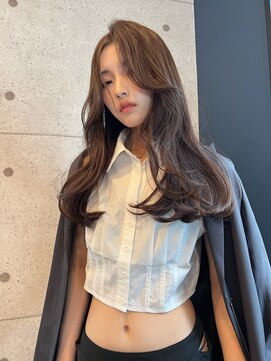 アンジェリカラボ 梅田店(ANGELICA LABO) くびれレイヤー×韓国ヘア×髪質再生×髪質改善【川又】