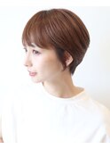 【 Ｉ. 】30代からのナチュラル前下がりショートボブ　川口