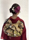 成人式アレンジ