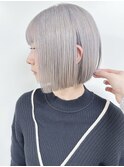 【morio 原宿】★シルバーグレージュ　ボブ★