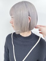 モリオフロムロンドン 原宿本店(morio from London)&nbsp;【morio 原宿】★シルバーグレージュ　ボブ★