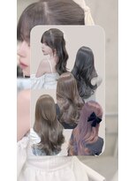 エヌアイ オモテサンドウ(ni omotesando)&nbsp;☆韓国ヘアスタイル 大人ガーリー 透明感カラー☆