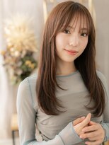 カバーヘア イヴ 戸頭店(COVER HAIR EVE)&nbsp;ニュアンスカラー小顔ロングレイヤーカットh3戸頭20代30代40代