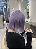 ホワイトグレージュ/デジタルパーマ/チェリーブラウン/名古屋