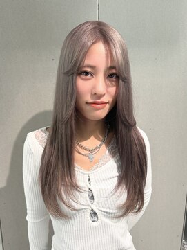 ジェム(GEM) 【暖音】シルバーグレージュで透明感up◎可愛いスタイル