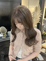 ノエル 池袋店(noel)&nbsp;【noel】manami×ブリーチなしベージュ