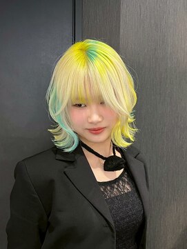 ヌル 表参道本店(Null) ルーツカラー/ケアブリーチ/ダブルカラー/表参道/神宮前