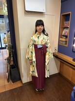 ヴァンセン(vincennes) 着付け ヘアセット　[北品川/美容室ヴァンセン]