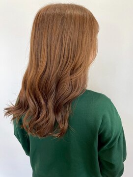 ヘアーアンドスパ フェリーチェ ミチ 野田屋町店(HAIR&SPA felice MICHI) 【feliceMICHI 豊田希美】ハイトーン 顔周りカット ベージュ