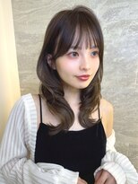 ロンドガーネット 池袋(Lond garnet)&nbsp;暗めカラー/韓国風巻き/レイヤーカット/髪質改善/縮毛矯正/池袋