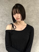 ローリン(Rolling)&nbsp;【RURI】10代20代/切りっぱなしボブ/グレージュ/福岡天神