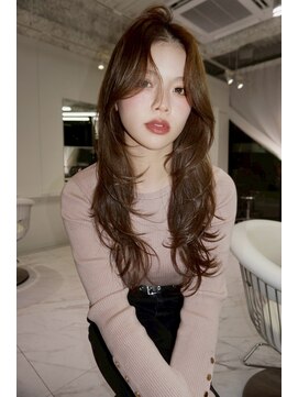 ディーンジェシー 栄店(DEAN JECY) ミルクティーベージュイエベ春ブリーチなしダブルカラー