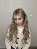 【最新ケアエフェクトブリーチ】ダブルカラー+TR ￥22000