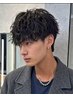 【エリアＴＯＰ】【メンズ限定】似合わせカット＋パーマ +トリートメント