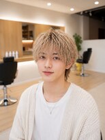 ブリリアント ヘアー ダイヤ(Brilliant Hair Dia) ハイトーン無造作マッシュウルフ