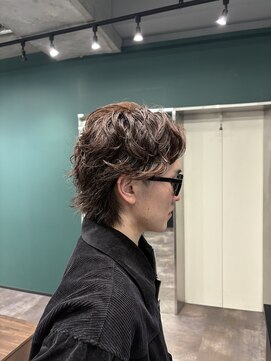 メンズサロンドットリアン(dot. lien) 襟足ありスパイラルパーマ【町田/町田駅/MEN'S】