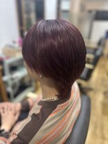 エアーベリー(AIR BERRY)&nbsp;艶感引き立つボルドーカラー×コンパクトショート【20代～50代】