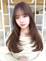 ミリバイアフロート(MIRI by AFLOAT)&nbsp;2way前髪レイヤーカット韓国ヘア