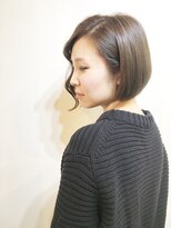 コンパス(COMPASS) アシメグレージュボブ