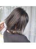 ナチュラルハイライト×前下がりボブ【merc.松下】20代30代40代