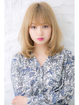 フォーレストガーデン(4-rest garden) 【4-restgarden】外国人風カラー♪毛先の遊びで見せるミディー