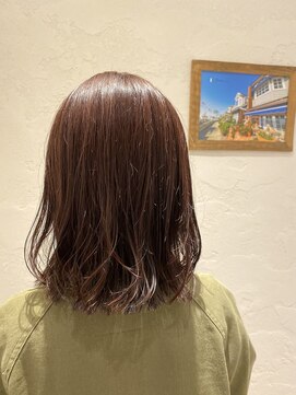 ヘアリゾート バルボア アイランド(hair resort Balboa Island) 【Balboa Island 池袋】秋のピンクバイオレットカラー