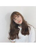 切りっぱなしロング☆ブランジュ オージュアトリートメント