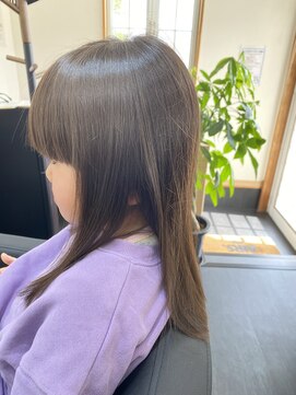 オニキス(onyx) 切りっぱなしワンレン