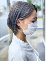 ログネオン(.6 -ROGU- neon)&nbsp;《ログネオン》ショートボブ／イヤリングカラー