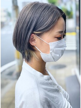 ログネオン(.6 -ROGU- neon) 《ログネオン》ショートボブ／イヤリングカラー