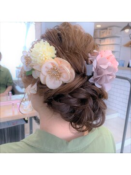 ヴィヴァン(Vivant) 【Vivant】2022成人式　着物ヘアセット・振袖《円城寺》