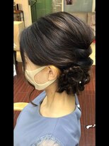 ヘアサロン ユニティ(Hair Salon Unity) シニヨン＆ツイスト編み＆ネープローズ