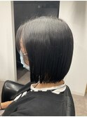 ぱつっとボブスタイル！！！