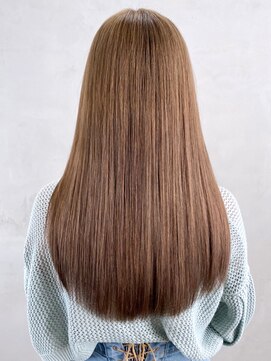 アイティーバイアルバム 下北沢店(IT by ALBUM) ベージュロング_ショコラベージュボブルフベビーバング_ba350761