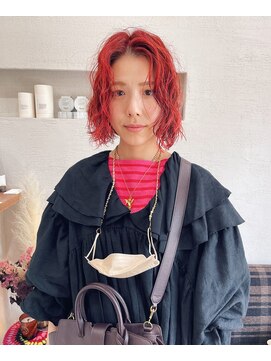 サン 鎌倉長谷(3.) 3.オリジナルパーマ ブリーチパーマ