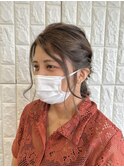 結婚式お呼ばれヘア