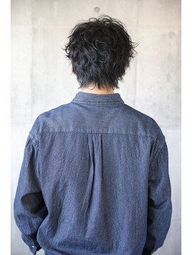 ローム(Rome) 【トレンドメンズパーマ】ウルフパーマスタイル