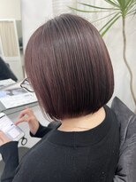 ゲイン(Gain)&nbsp;ボブ×脱白髪染め《ラベンダーピンク》