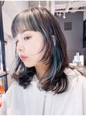 インナーグリーンレイヤー_チェリーブラウンフェミニン_ba373893