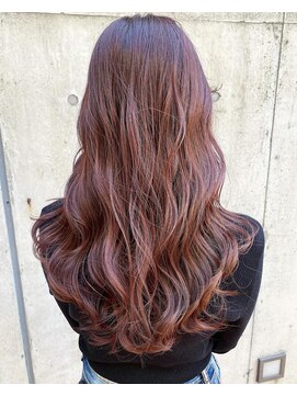 グロウバイニューヨークニューヨーク(Grow by NYNY) 【打越】ロング×ピンクラベンダー