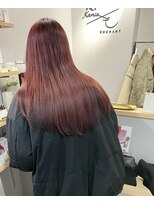 カミエ(kamie)&nbsp;＊透明感ピンクラベンダー ケアブリーチ 三宮美容室 神戸