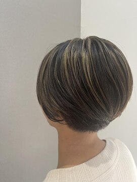 ヘアー ル シェーヌ キューブ(hair le chene CUBE) ハイライトボブ